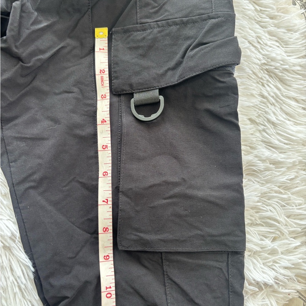 American Stitch Black Utility Cargo Pants D-Ring Zip Hem NWT Sz S - Picture 8 of 13